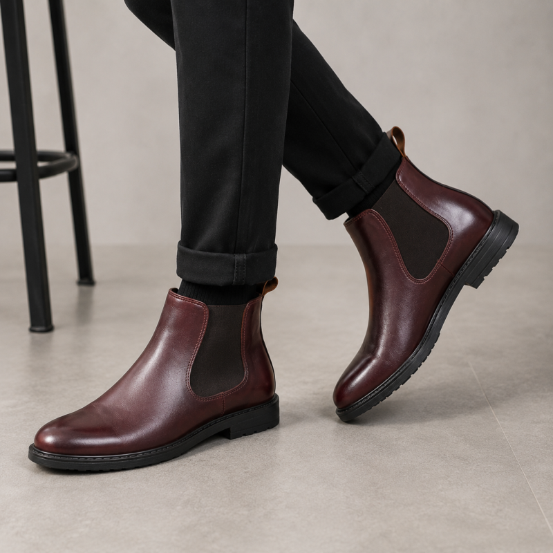 Premium Brown Chelsea Boot for Men