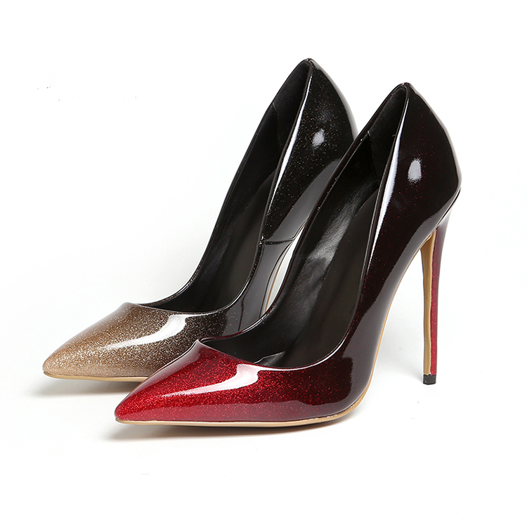 Women’s Premium Glitter Pointed-Toe High Heel Shoes