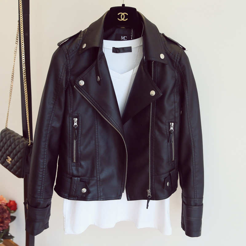 Women’s Premium Black  Leather Jacket